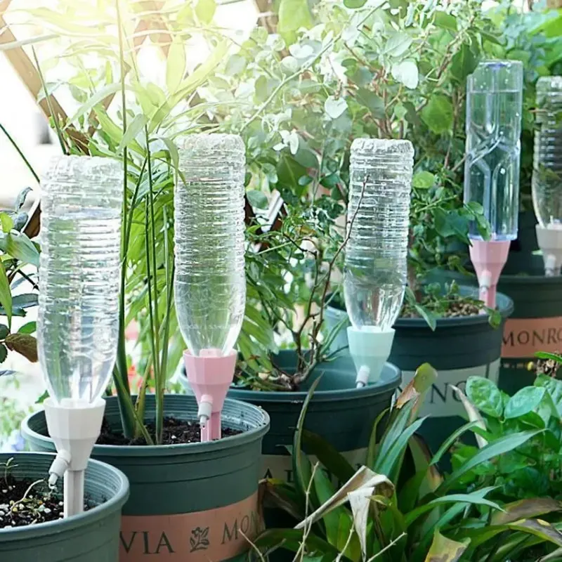 3Pcs Adjustable Drip Irrigatio - Self Watering Insert avaliação e preço