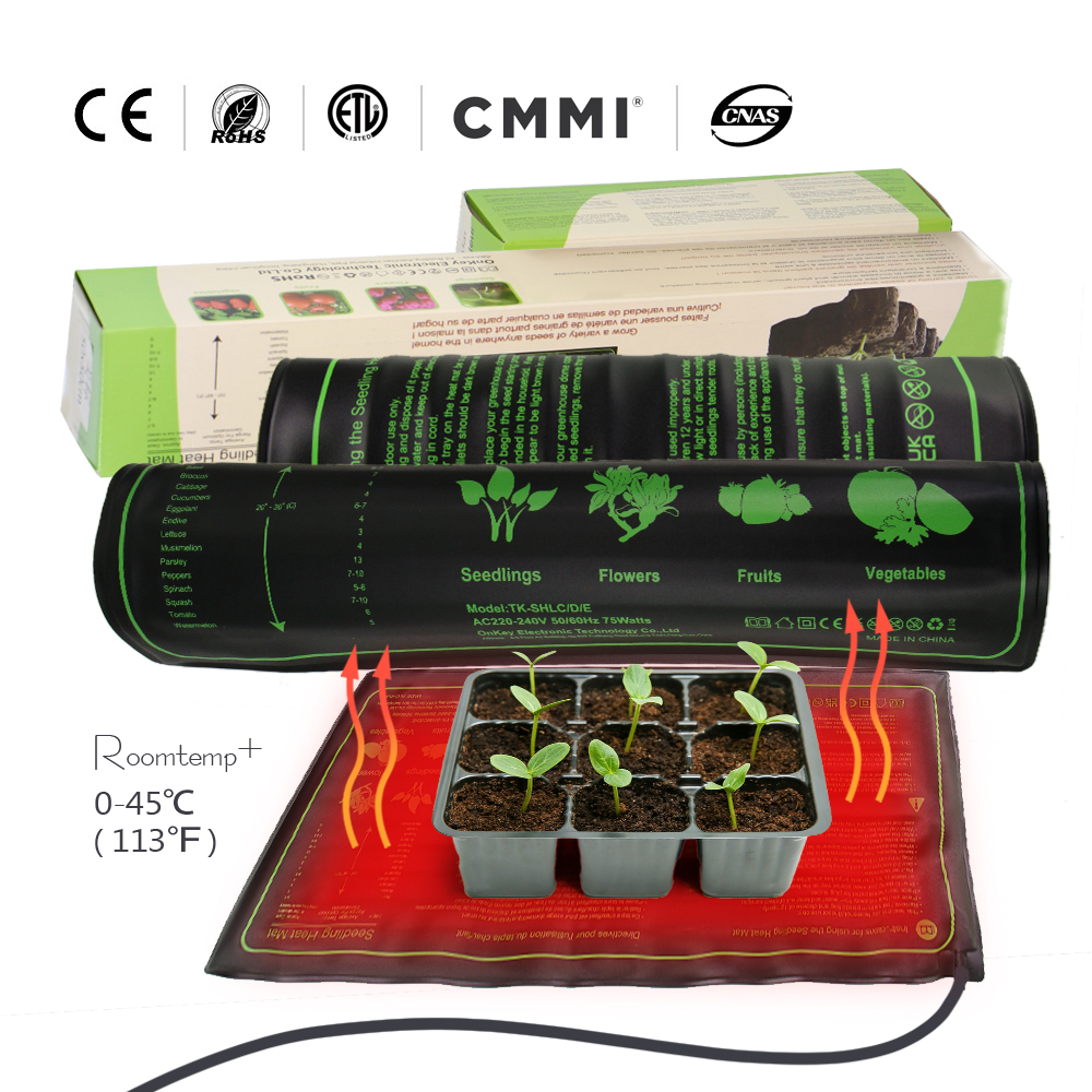 17.5W 45W 100W Seedling Heat M - Rooting Gel Clone avaliação e preço