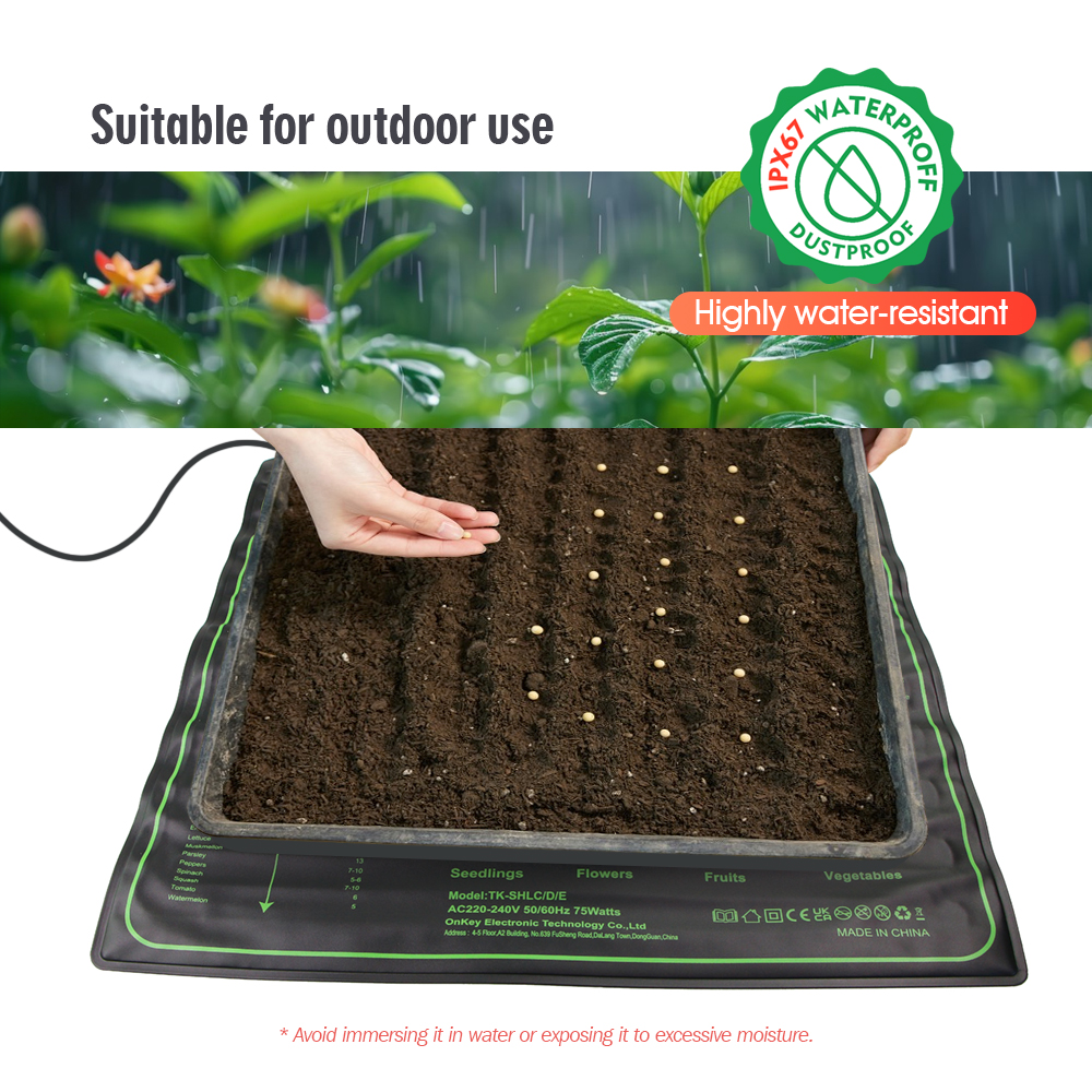 17.5W 45W 100W Seedling Heat M - Rooting Gel Clone avaliação e preço