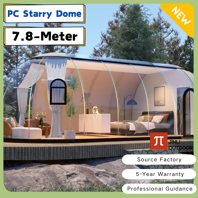 7.8-Meter Transparent Starry P - Plastic Dome Clear avaliação e preço