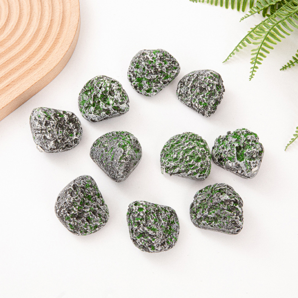 10PCS Mossy Gray Stone Multi-s - Sphagnum Moss Dry avaliação e preço