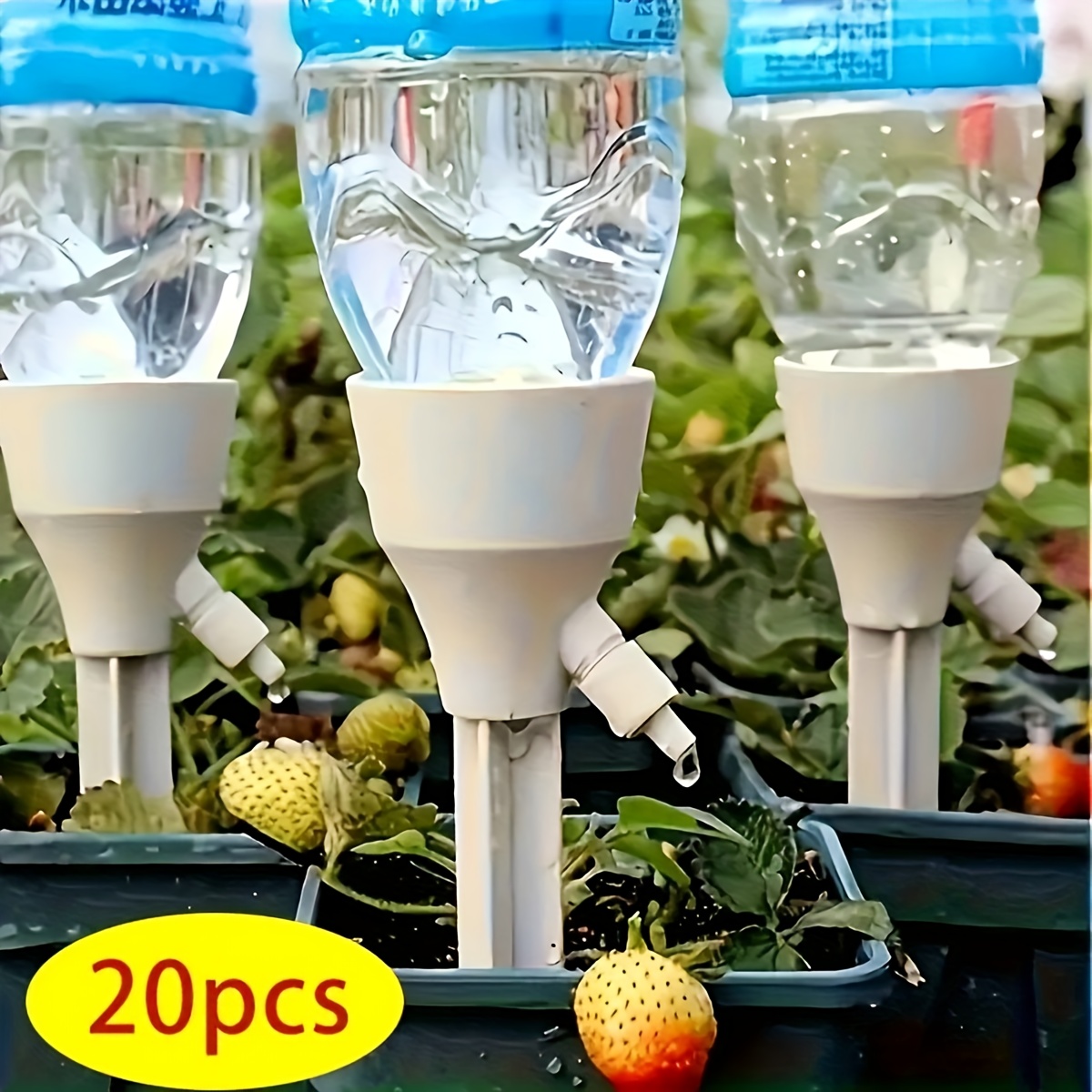 20 Pcs Automatic Plant Drip Ir - Self Watering Insert avaliação e preço
