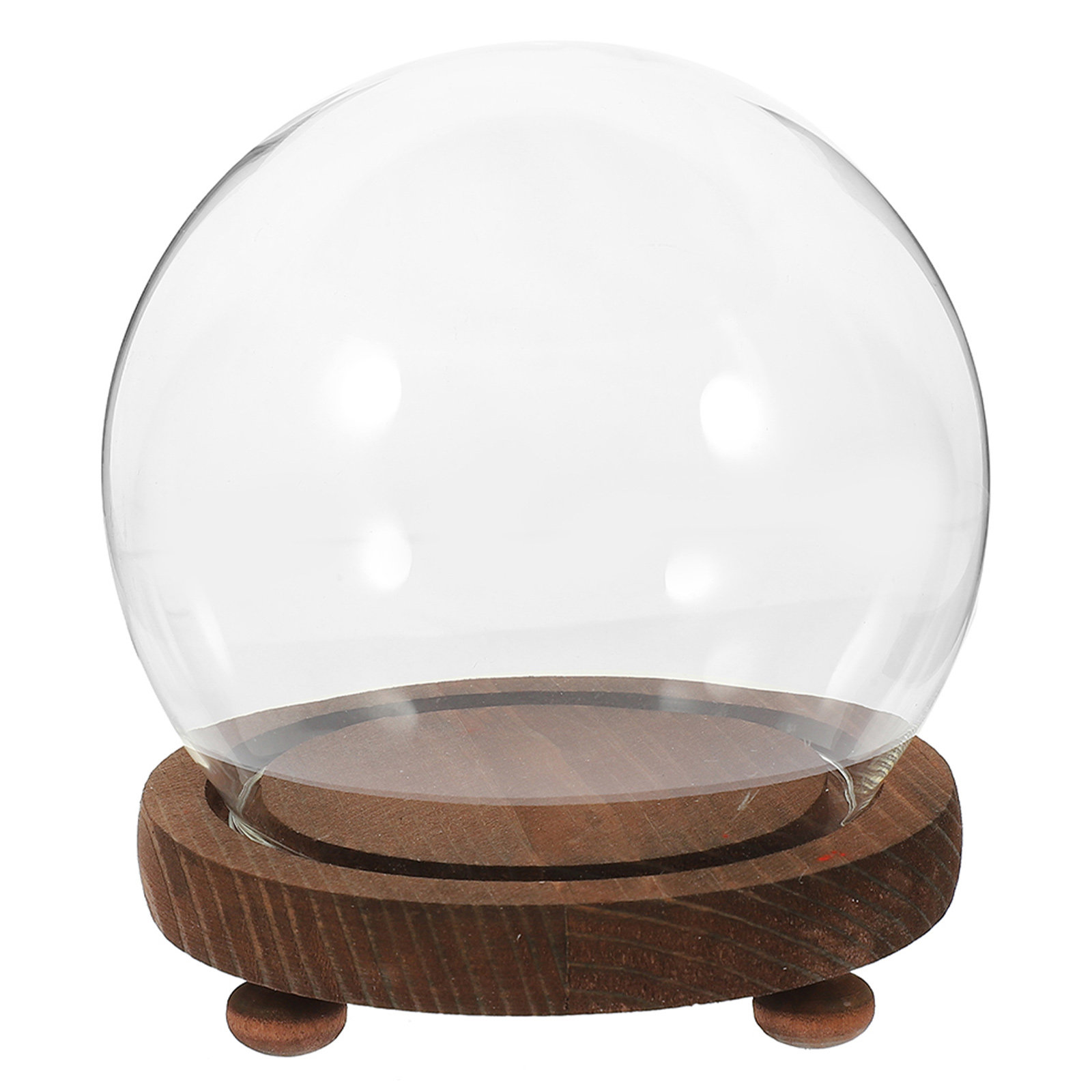 Spherical Glass Cover Ornament - Plastic Dome Clear avaliação e preço