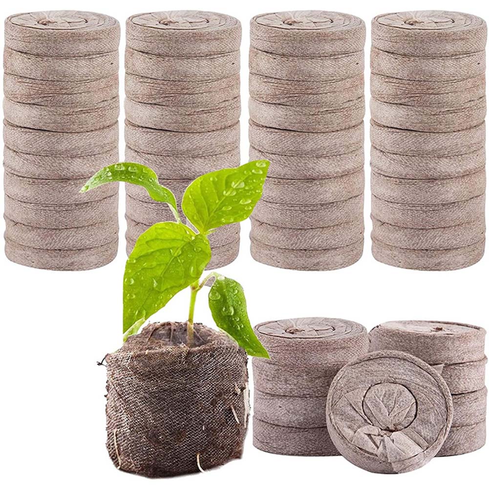 50/100 Pellet PacksSeedling Bl - Peat Pellet Tray avaliação e preço