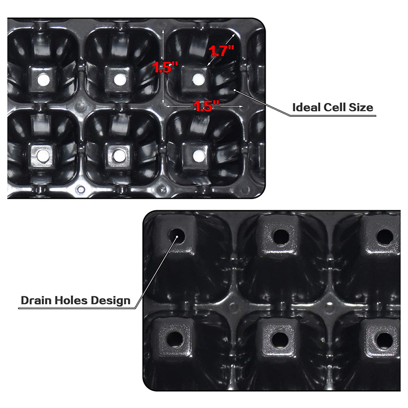 VELIF-10 Pack Seed Starter Tra - Propagation Tray 72 avaliação e preço