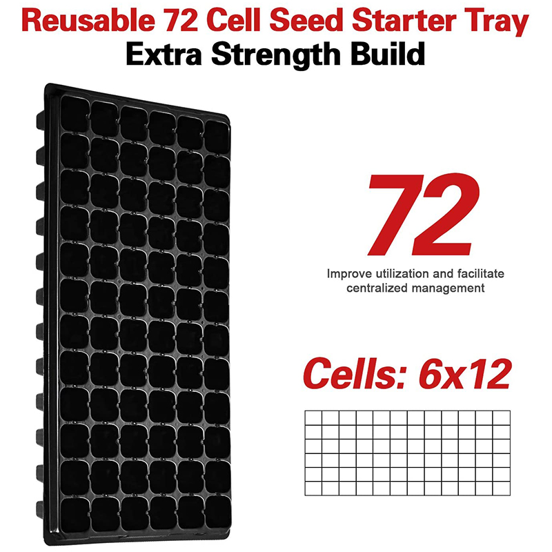 VELIF-10 Pack Seed Starter Tra - Propagation Tray 72 avaliação e preço