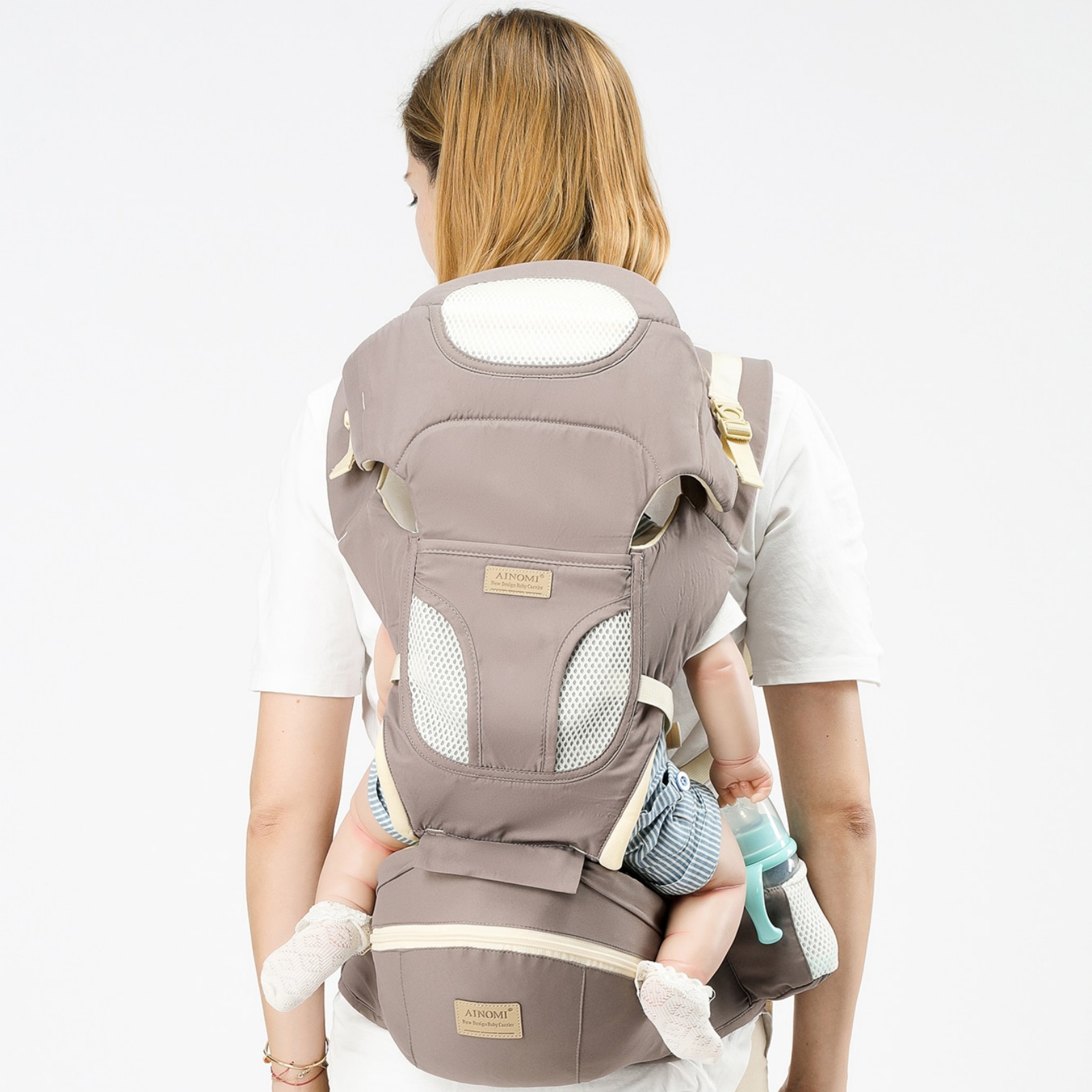 ErgoBaby Carrier with Hip Seat - Rooting Gel Clone avaliação e preço