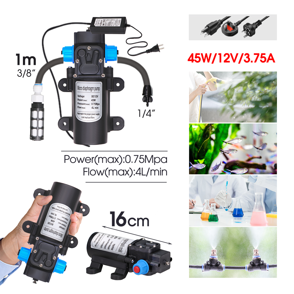 110-240V 45W Self-priming Pump - Self Watering Insert avaliação e preço