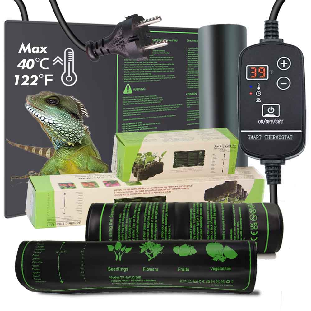 7-100W Plants Heating Pad with - Heat Mat Seedling avaliação e preço