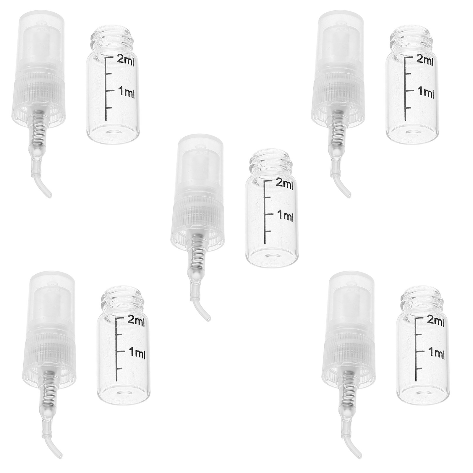 5Pcs Portable Spray Bottle Set - Misting Bottle Fine avaliação e preço