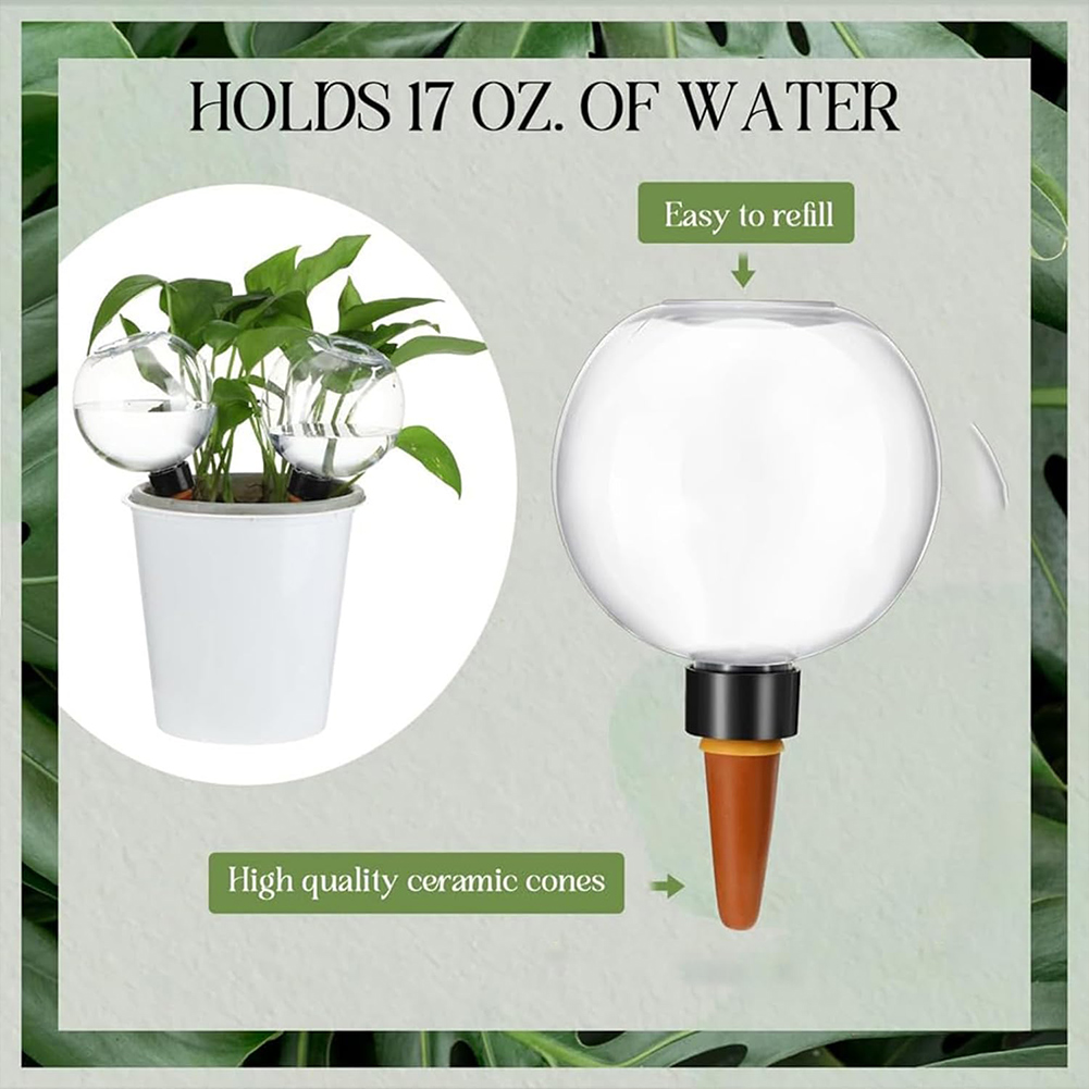 500ML Self Watering Globes Dri - Self Watering Insert avaliação e preço