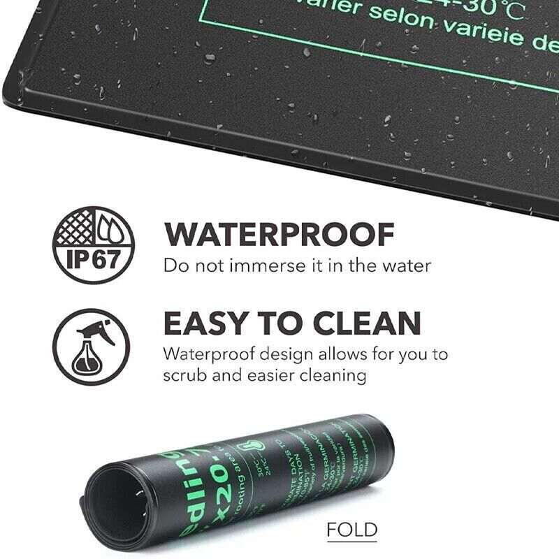 LERWAY 21W Seedling Heating Ma - Heat Mat Seedling avaliação e preço