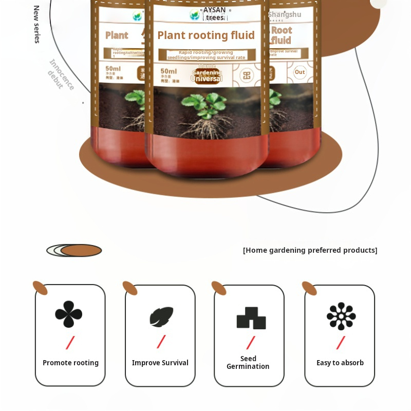 NEW 50ML Fast Rooting Stimulat - Root Stimulator Liquid avaliação e preço