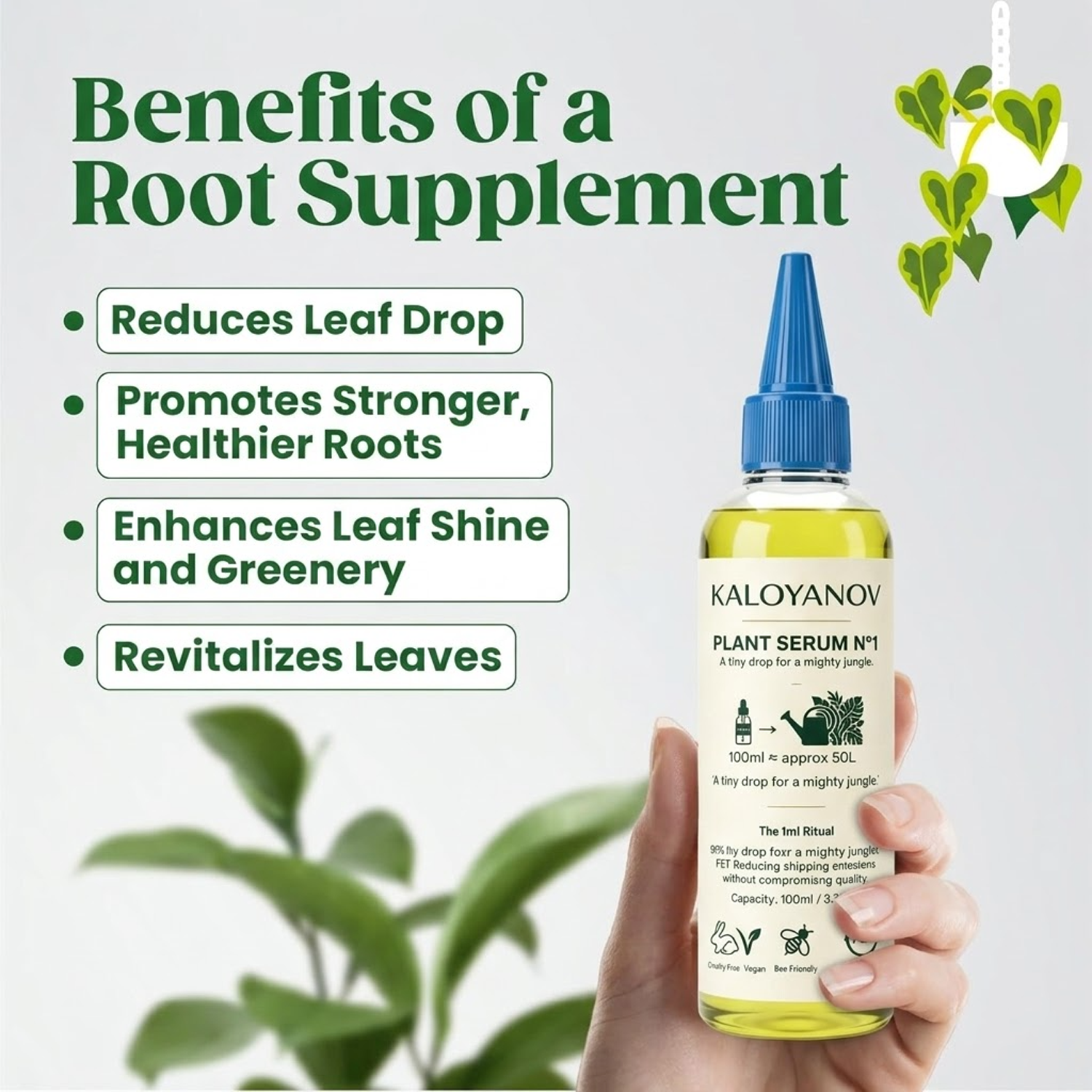 KALOYANOV Plant Serum N°1: Hig - Root Stimulator Liquid avaliação e preço