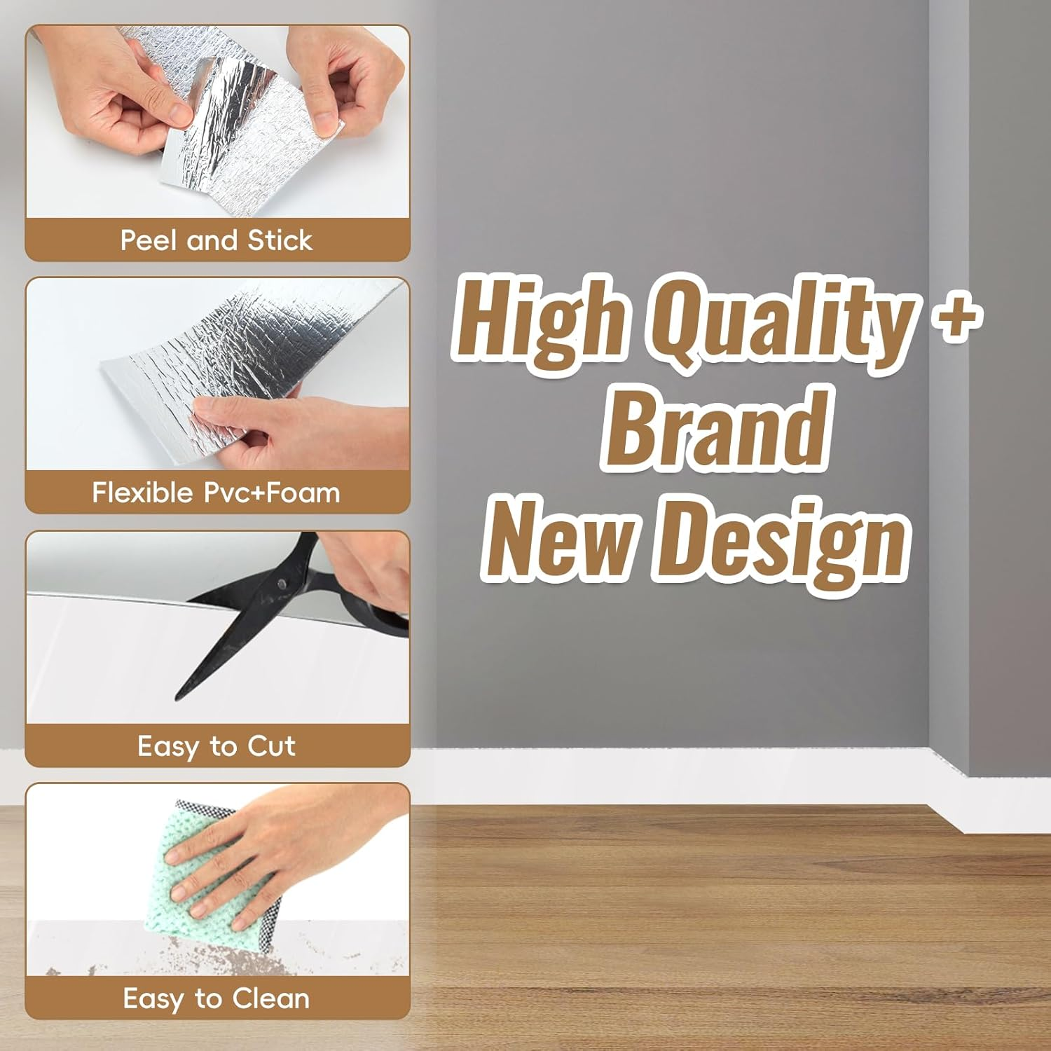 1PC 5mx10cm Self Adhesive Skir - Cutting Board Foam avaliação e preço