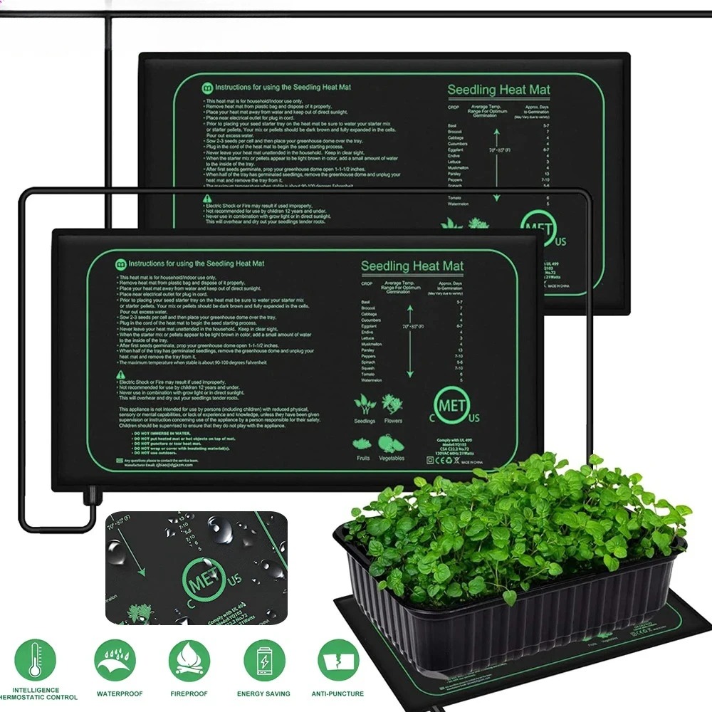 10/25/50CM Seedling Heat Mat I - Rooting Gel Clone avaliação e preço