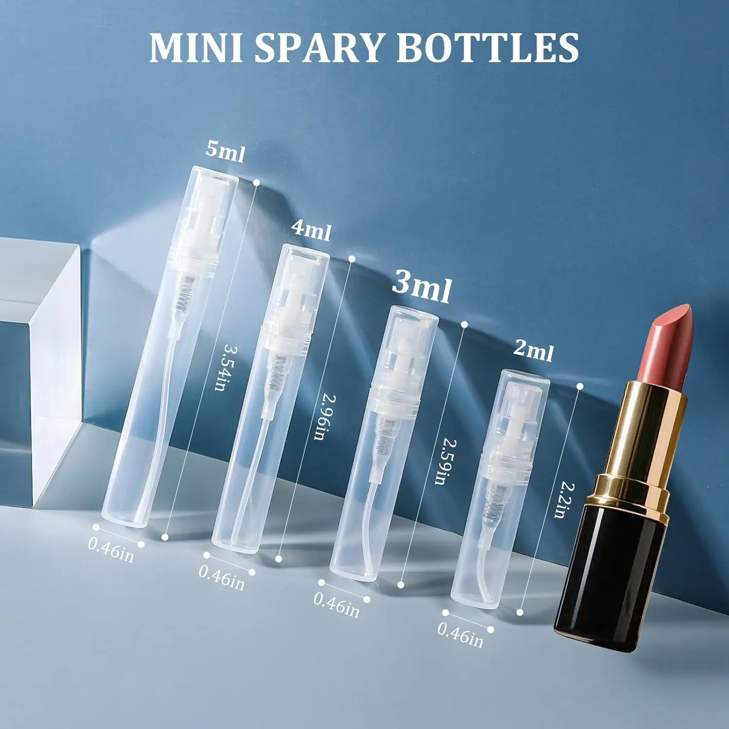 3 ml Mini Spray Bottles, 10 Pa - Misting Bottle Fine avaliação e preço
