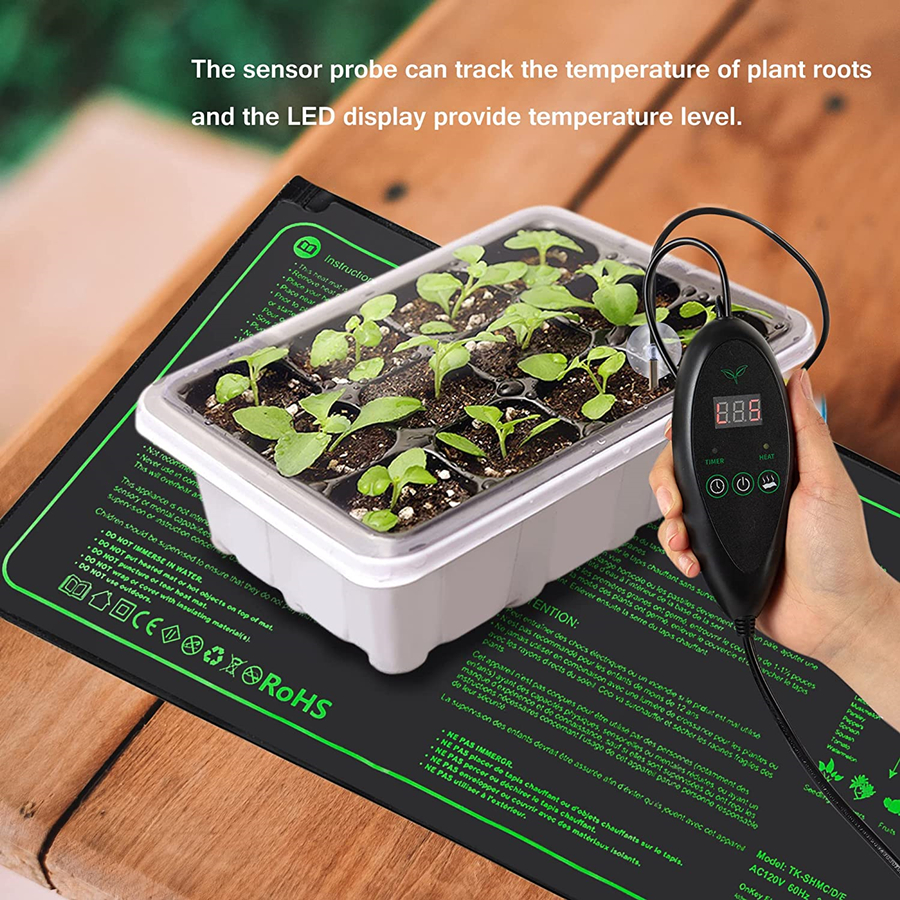 3 Sizes Upgrade Seedling Heat  - Heat Mat Seedling avaliação e preço
