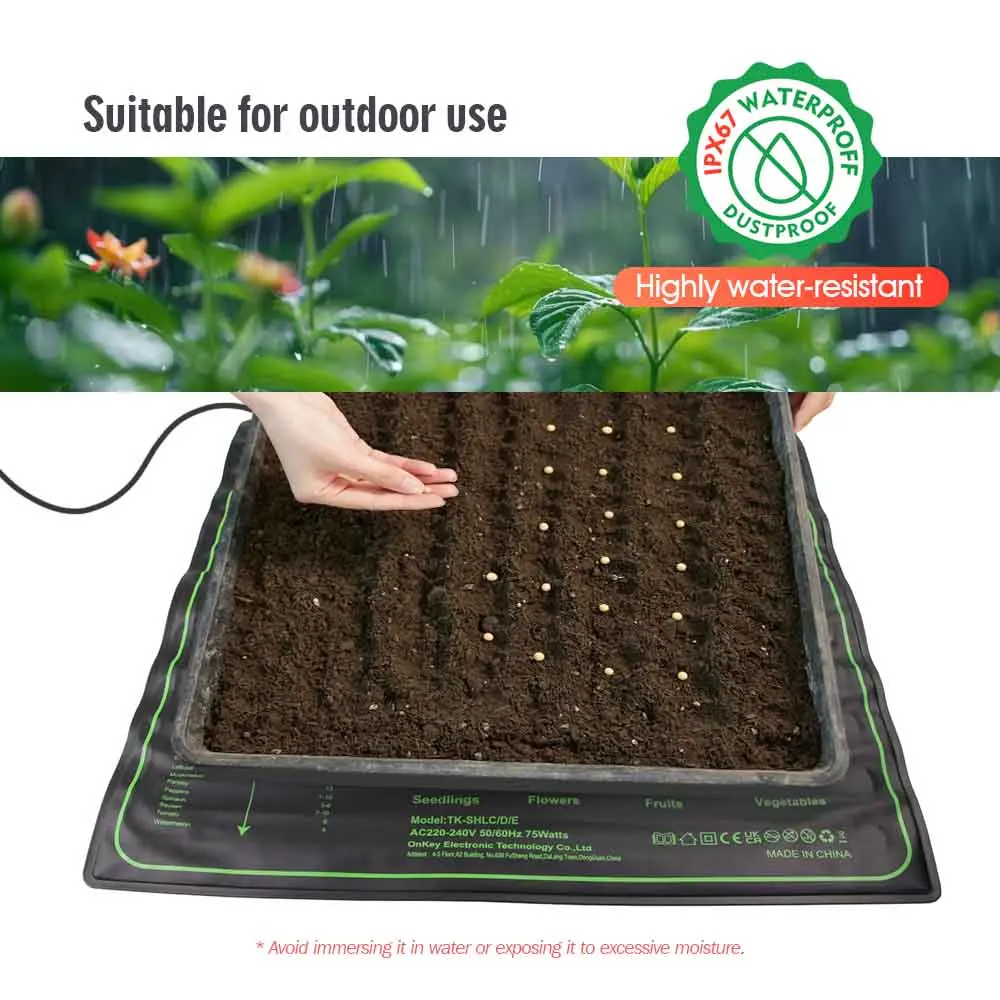17.5/45/100W PVC Seedling Ther - Heat Mat Seedling avaliação e preço