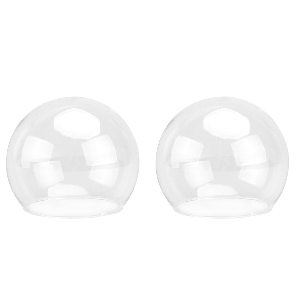 2Pcs Clear Glass Dome Display  - Plastic Dome Clear avaliação e preço