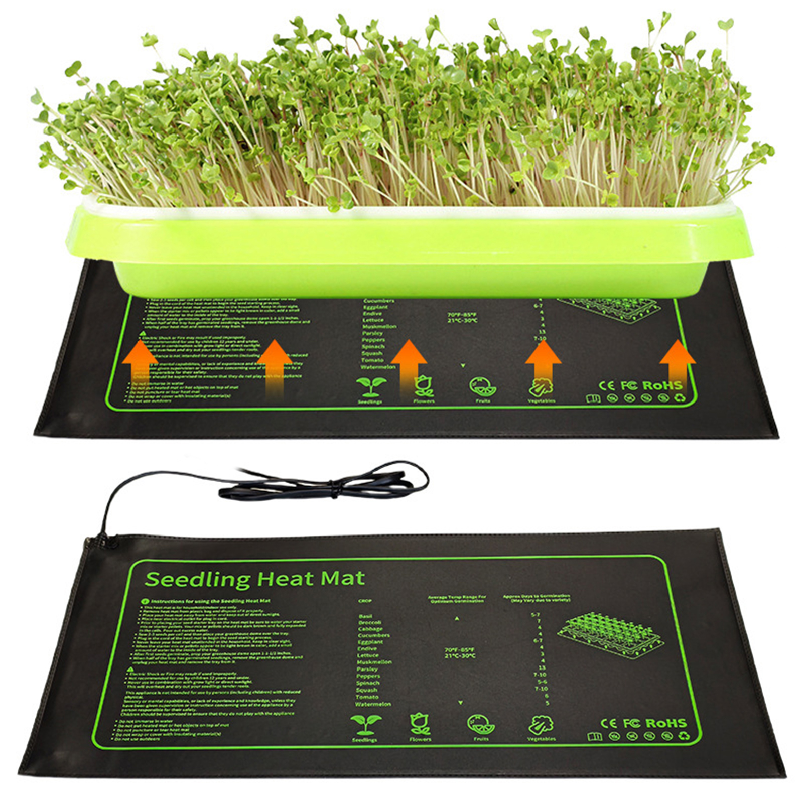 Waterproof Seedling Heat Mat 1 - Heat Mat Seedling avaliação e preço