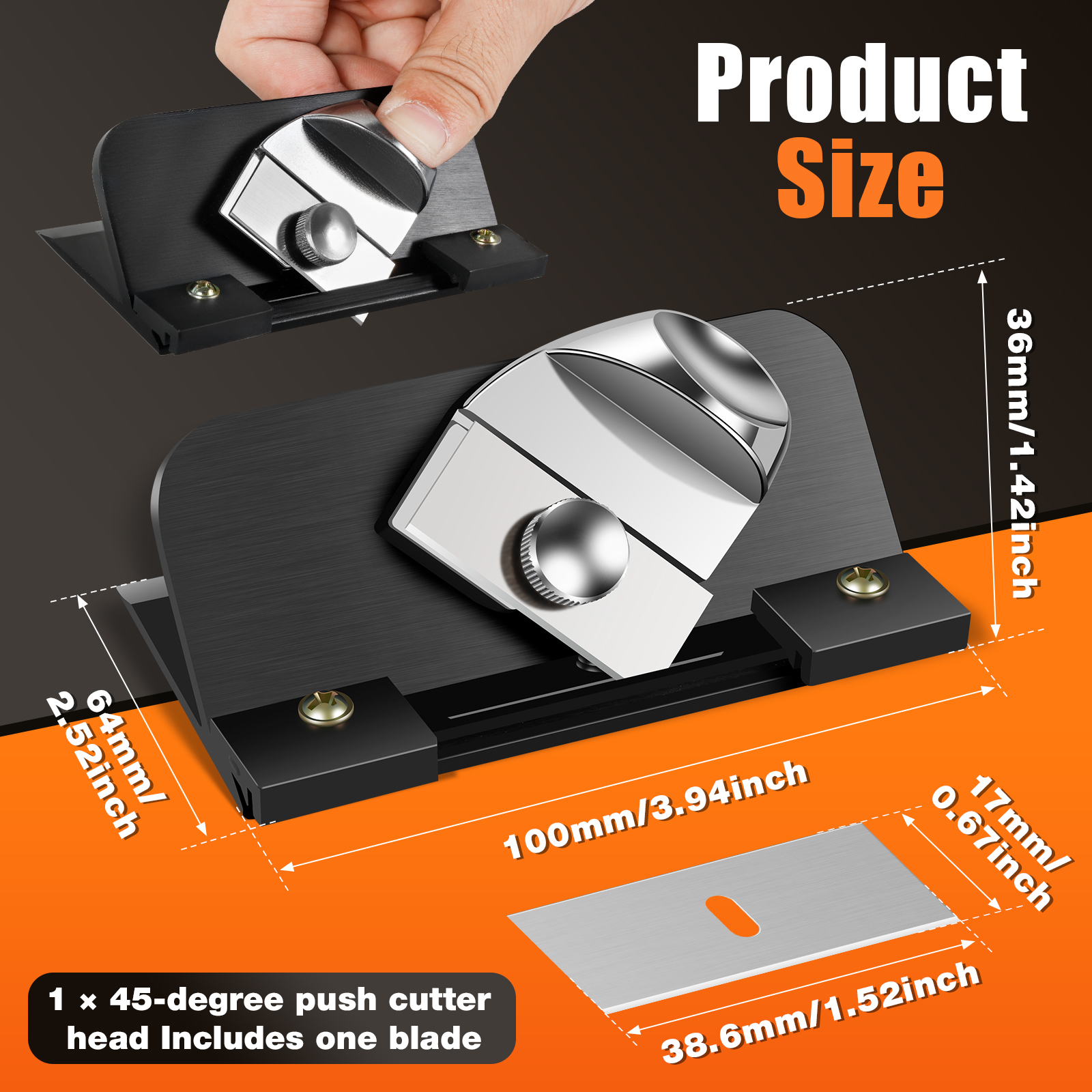 Retractable Mat Cutter 45° Bev - Cutting Board Foam avaliação e preço