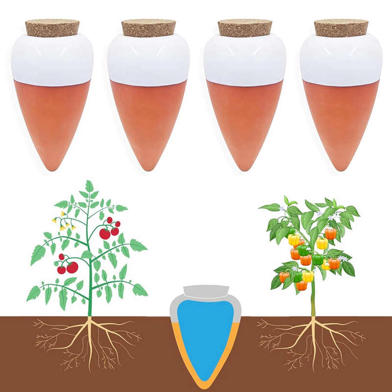 Plant Watering Ball, Terracott - Self Watering Insert avaliação e preço