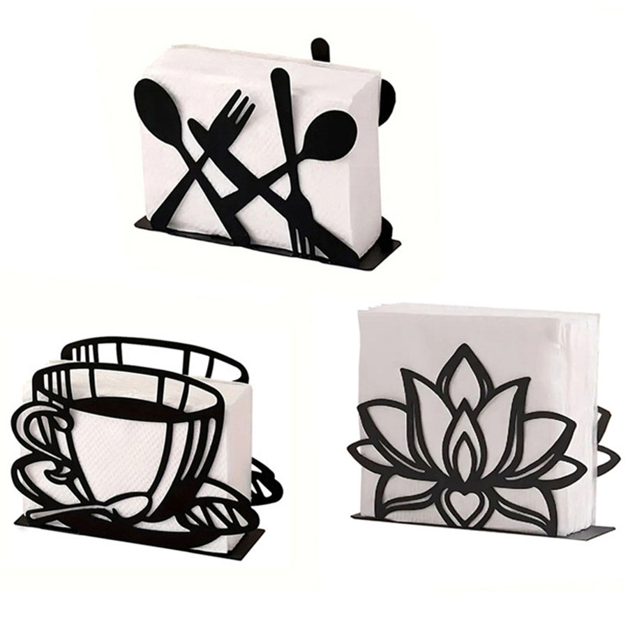 Iron Vertical Napkin Holder, T - Agar Tissue Culture avaliação e preço